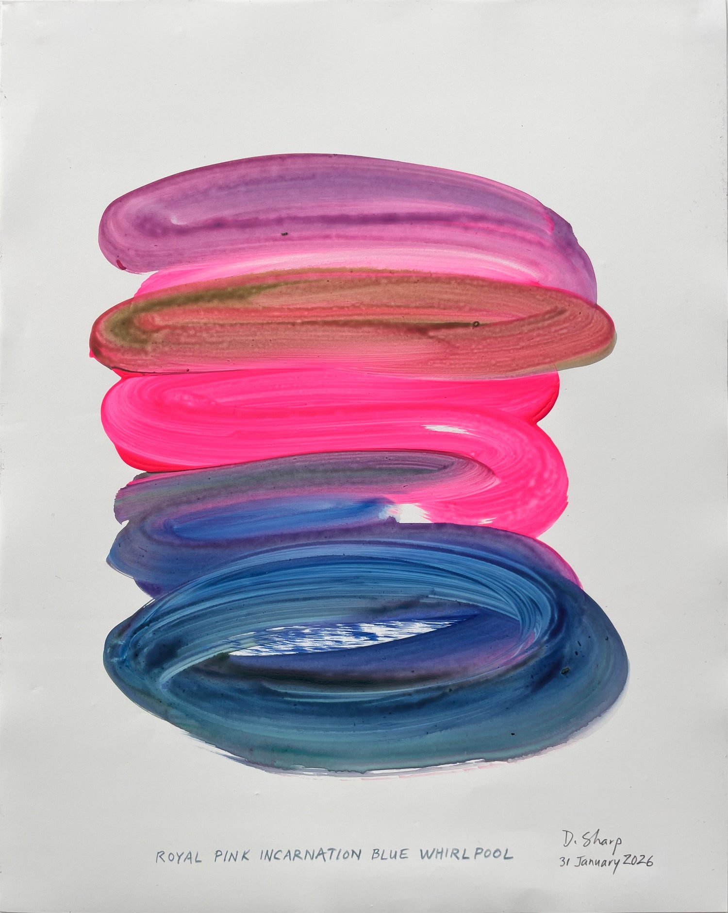 ROYAL PINK INCARNATION BLUE WHIRLPOOL