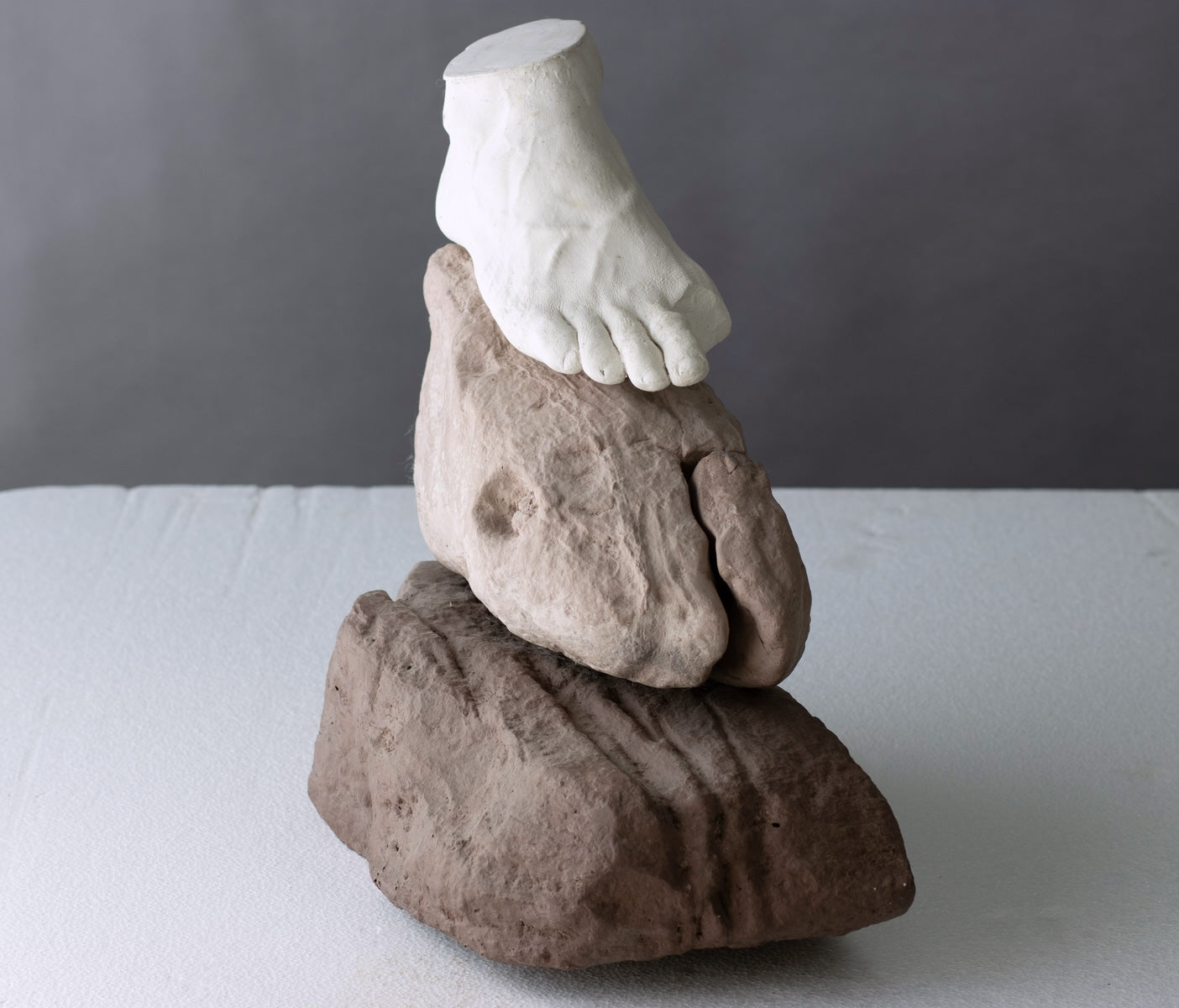 Two Stones and a Foot