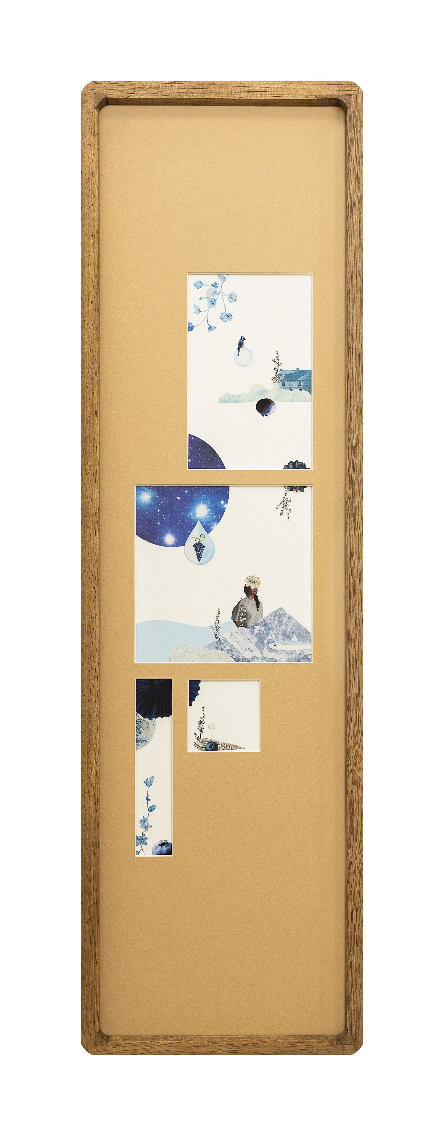 Water with Blueberries